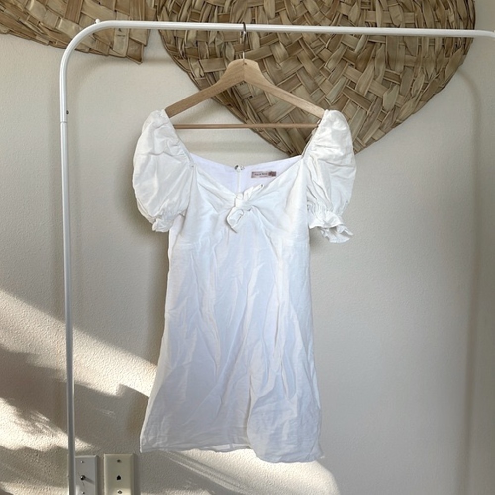 VICI White Babydoll Dress